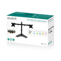 Soporte Mesa Monitor/Tv Ewent Ew1536 13&Quot;/32&Quot; Max.16kg(8x2) Negro 2 Brazos | Quonty.com | EW1536