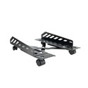 Soporte Metalico Cpu Tooq 160/300mm Ancho Max.25kg De Suelo C/Ruedas | Quonty.com | UMCS0024-B