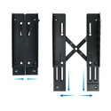 Soporte Metalico Cpu Tooq 160/300mm Ancho Max.25kg De Suelo C/Ruedas | Quonty.com | UMCS0024-B