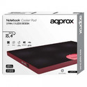 Soporte/Refrigerador Portatil 15.4&Quot; Approx 2usb 2vet Negro/Rojo | Quonty.com | APPNBC05R