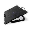 Soporte/Refrigerador Portatil 17.3'' Coolbox Ncp17-V5 Negro Led Azul | Quonty.com | COO-NCP17-V5