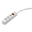 Regleta Salicru Sps-Safe-3 3tomas Blanca C/Interruptor | Quonty.com | SPS-SAFE-3