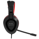 Auriculares Mars Gaming Mah1v2 Negro/Rojo | Quonty.com | MAH1V2
