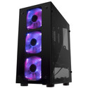 Caja Semitorre Tacens Mars Gaming Mct S/Fuente Usb3.0 Negro | Quonty.com | MCT
