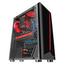 Caja Semitorre Tacens Mars Gaming Mcx S/Fuente Usb 2.0 Negro | Quonty.com | MCX
