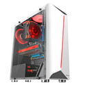 Caja Semitorre Tacens Mars Gaming Mcxw S/Fuente Negro/Blanco | Quonty.com | MCXW