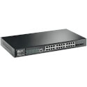 Switch Gestionable Tp-Link T2600g-28ts(Tl-Sg3424) 24ptos | Quonty.com | T2600G-28TS(TL-SG3424)