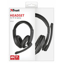 Auriculares C/Micrófono Trust Reno Negro | Quonty.com | 21662