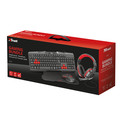 Combo Gaming Trust Ziva Teclado/Auriculares/Raton/Alfombrill | Quonty.com | 22312