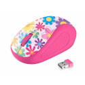 Ratón Trust Primo Pink Flowers 1600dpi Usb | Quonty.com | 21481