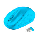 Ratón Trust Primo Wireless Neon Blue 1600dpi Usb | Quonty.com | 21921