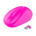 Ratón Trust Primo Wireless Neon Pink 1600dpi | Quonty.com | 21923
