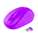 Ratón Trust Primo Wireless Neon Purple 1600dpi | Quonty.com | 21924