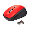 Ratón Trust Yvi 1600dpi Rojo/Negro | Quonty.com | 19522