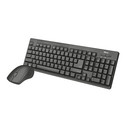 Combo Teclado/Raton Trust Ziva Inalambricos Usb Negro | Quonty.com | 22025