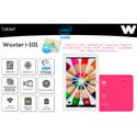 Tablet Woxter I-101 Quadcore 1gb+8gb 3g Android5.1 Rosa | Quonty.com | TB26-270