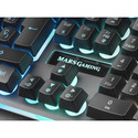 Teclado Mars Gaming Mk320 Usb Negro Rgb C/Reposamuñecas | Quonty.com | MK320ES