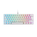 Teclado Mars Gaming Mkmini Usb Blanco Rgb Mecanico Ultra Compacto | Quonty.com | MKMINIWRES