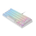 Teclado Mars Gaming Mkmini Usb Blanco Rgb Mecanico Ultra Compacto | Quonty.com | MKMINIWRES