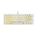 Teclado Mars Gaming Mkmini Usb Blanco Rgb Mecanico Ultra Compacto | Quonty.com | MKMINIWRES
