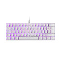 Teclado Mars Gaming Mkmini Usb Blanco Rgb Mecanico Ultra Compacto | Quonty.com | MKMINIWRES