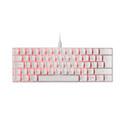 Teclado Mars Gaming Mkmini Usb Blanco Rgb Mecanico Ultra Compacto | Quonty.com | MKMINIWRES