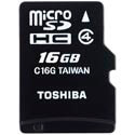 Microsd Toshiba 16gb Cl4 Adaptador Sd | Quonty.com | THN-M102K0160M2
