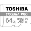 Microsd Toshiba 64gb Cl10 Uhs-I Pro Nand Adapt.Sd | Quonty.com | THN-M401S0640E2