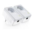 Kit 2 Powerline Tp-Link Tl-Pa4010pkit Rj45-600mbps | Quonty.com | TL-PA4010P KIT