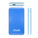 Caja Hdd Tooq Tqe-2528bl 2.5'' Sata Usb3.1 Azul | Quonty.com | TQE-2528BL