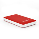 Caja Hdd Tooq Tqe-2528r 2.5'' Sata3 Usb3.1 Roja | Quonty.com | TQE-2528R