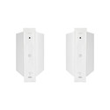 Altavoces Tooq Tqows-01w Autoamplificados De Pared 2x30w Jack-3.5mm Blanco | Quonty.com | TQOWS-01W