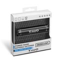 Powerbank/Bateria Externa Tooq Tqpb-1a26-B 2600mah Negro | Quonty.com | TQPB-1A26-B
