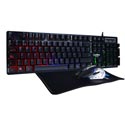 Combo Teclado/Raton/Alfombrilla Coolbox Deepteam Gaming Usb | Quonty.com | COO-DGKTR08