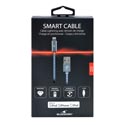 Cable Usb Bluestork Usb2.0 A/M - Lightning 1.2m Gris | Quonty.com | TRENDY-LI-M