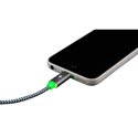 Cable Usb Bluestork Usb2.0 A/M - Lightning 1.2m Gris | Quonty.com | TRENDY-LI-M