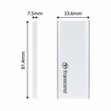 Ssd Externo Transcend M.2 240gb Usb3.1 Esd240c Aluminio | Quonty.com | TS240GESD240C