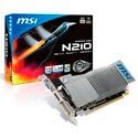 Msi N210-Md1gd3h/Lp 1gb Ddr3 Pcie2.0 | Quonty.com | N210-MD1GD3H/LP