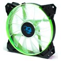 Ventilador Coolbox Deepwind 12cm 1300rpm Leds-Verdes | Quonty.com | DG-VA120-GR-3