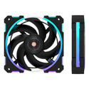 Ventilador 12cm Coolbox X12 Ring Pwm Negro Argb | Quonty.com | COO-VA12-04ARB