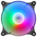 Ventilador 12cm Mars Gaming Mfduo Kit 2vent. Frgb Rainbow 360º Negro | Quonty.com | MFDUO