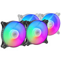 Ventilador 12cm Mars Gaming Mfduo Kit 2vent. Frgb Rainbow 360º Negro | Quonty.com | MFDUO