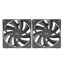 Ventilador 12cm Mars Gaming Mfprox2 Negro Pack 2 Unidades | Quonty.com | MFPROX2