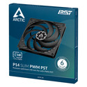 Ventilador 14cm Arctic P14 Pwm Pst Negro Slim | Quonty.com | ACFAN00268A