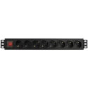 Regleta Wp 19&Quot; 8 Tomas Schuko | Quonty.com | WPN-PDU-G01-08